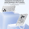 MOMAX Magsafe Metal Holder Clear Phone Case