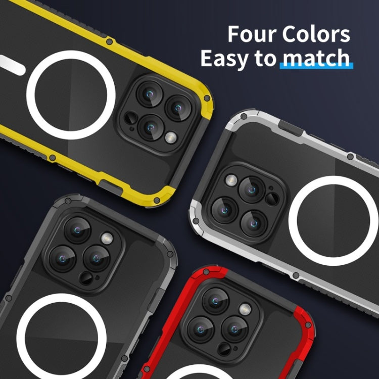 MagSafe Shockproof Metal Phone Case