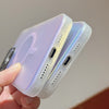 Laser Metal Lens Protection Frame MagSafe Phone Case