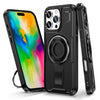 Ring Holder Carbon Fiber PC Hybrid TPU Phone Case, Series 5