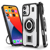 Ring Holder Carbon Fiber PC Hybrid TPU Phone Case, Series 2