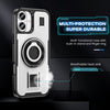 Ring Holder Carbon Fiber PC Hybrid TPU Phone Case, Series 2