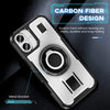 Ring Holder Carbon Fiber PC Hybrid TPU Phone Case, Series 2