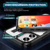 Ring Holder Carbon Fiber PC Hybrid TPU Phone Case, Series 2