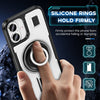 Ring Holder Carbon Fiber PC Hybrid TPU Phone Case, Series 2