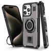 Ring Holder Carbon Fiber PC Hybrid TPU Phone Case, Series 4