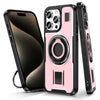 Ring Holder Carbon Fiber PC Hybrid TPU Phone Case, Series 4