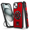 Ring Holder Carbon Fiber PC Hybrid TPU Phone Case, Series 2