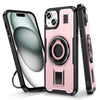 Ring Holder Carbon Fiber PC Hybrid TPU Phone Case, Series 2