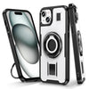 Ring Holder Carbon Fiber PC Hybrid TPU Phone Case, Series 3