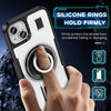 Ring Holder Carbon Fiber PC Hybrid TPU Phone Case, Series 3