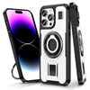 Ring Holder Carbon Fiber PC Hybrid TPU Phone Case, Series 4