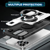 Ring Holder Carbon Fiber PC Hybrid TPU Phone Case, Series 5