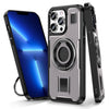 Ring Holder Carbon Fiber PC Hybrid TPU Phone Case, Series 1