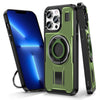 Ring Holder Carbon Fiber PC Hybrid TPU Phone Case, Series 1