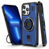 Ring Holder Carbon Fiber PC Hybrid TPU Phone Case, Series 1