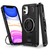 Ring Holder Carbon Fiber PC Hybrid TPU Phone Case, Series 1