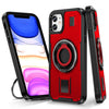 Ring Holder Carbon Fiber PC Hybrid TPU Phone Case, Series 1