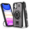 Ring Holder Carbon Fiber PC Hybrid TPU Phone Case, Series 1
