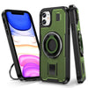 Ring Holder Carbon Fiber PC Hybrid TPU Phone Case, Series 1