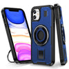 Ring Holder Carbon Fiber PC Hybrid TPU Phone Case, Series 1