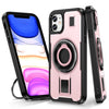 Ring Holder Carbon Fiber PC Hybrid TPU Phone Case, Series 1