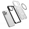 MagSafe Armor Holder PC Hybrid TPU Phone Case